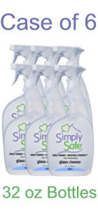 Case of 6 - Glass Cleaner